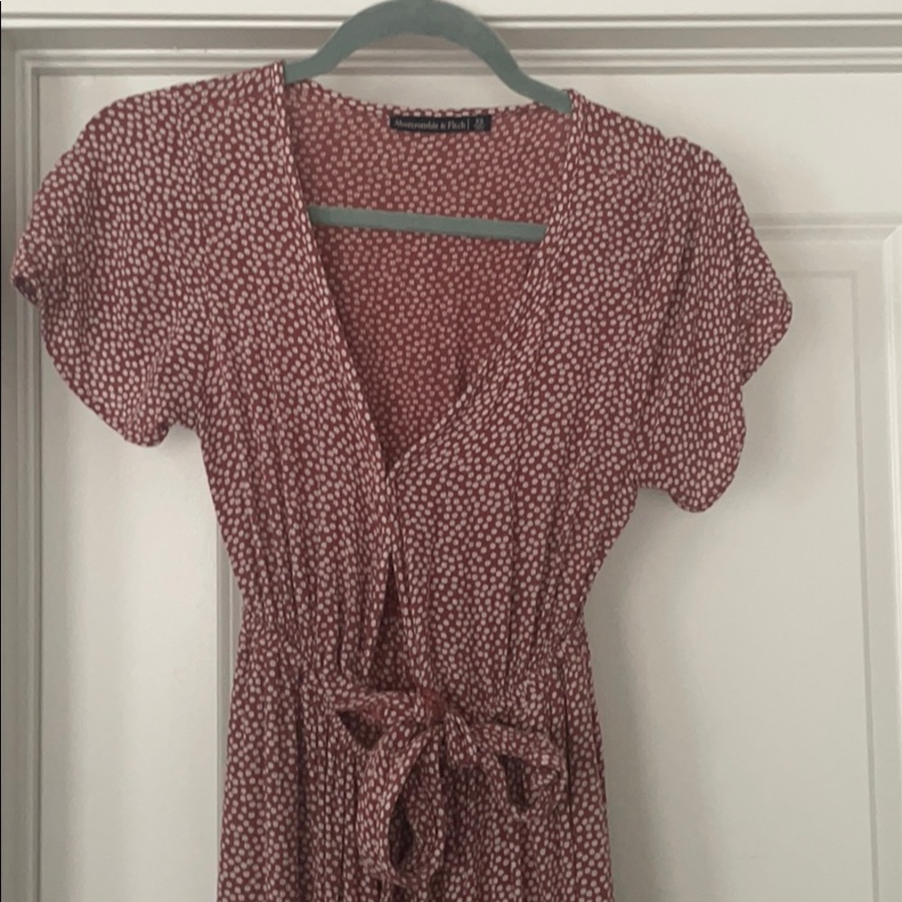 Abercrombie & Fitch printed maxi dress